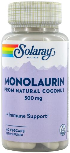 Solaray Monolaurin 500 mg 60 Capsules
