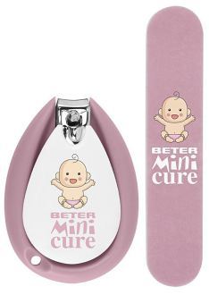Beter Set Beter Minicure Baby Pink 2 Pieces