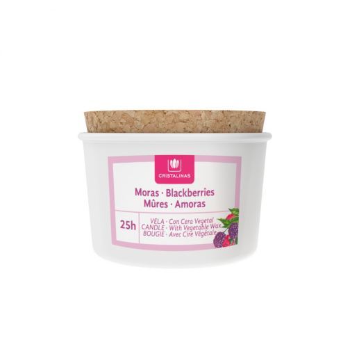 Classic Gelatto Candle Purple Crystals