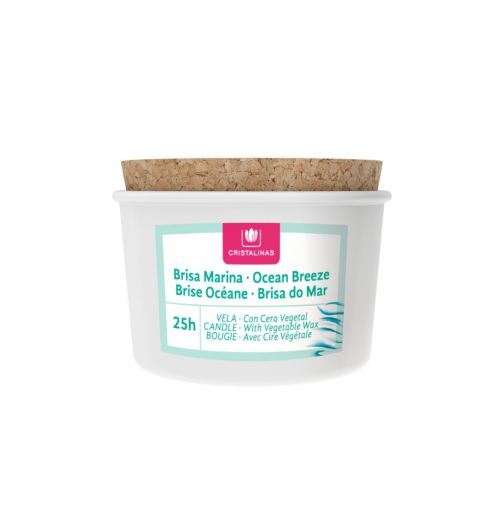 Classic gelatto candle Crystal clear sea breeze