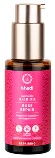 Khadi Rose hair oil repair damaged hair 50 ml