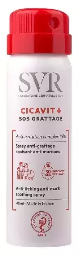 SVR Cicavit+ SOS Grattage Soothing Anti-itch Spray 40 ml