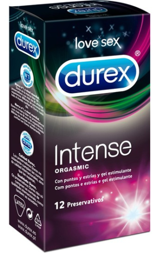 Durex Intense Orgasmic 12 units