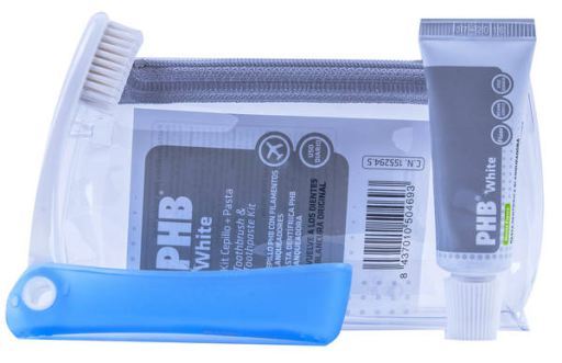 Travel Toothbrush + Whitening Paste 15 ml
