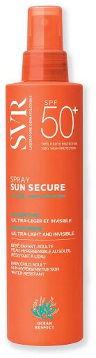 SVR Sun Secure Moisturizing Sun Protection Spray SPF50+ 200 ml