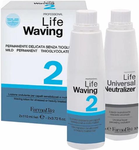Farmavita Life Waving 2 Waving Permanent Lotion 2 x 110 ml