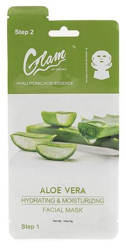 Glam Of Sweden Aloe Vera Facial Mask 35 + 5 gr
