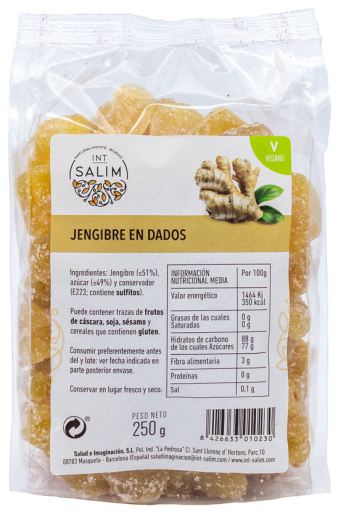 INT-SALIM Dehydrated Ginger 250 gr