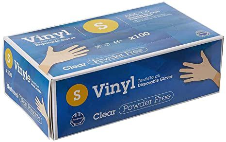 Gentle Touch Vinyl Gloves Powder-Free L 100 units