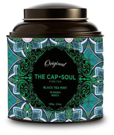 The Capsoul Bulk Black Mint Tea 100 gr