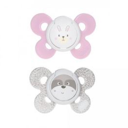 Chicco Physio Comfort Silicone Pacifier 0-6m 2 units