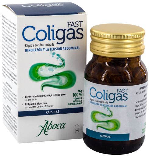 Aboca Coligas Fast 50 Capsules