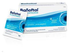 Bañoftal Sterile Ophthalmic Eye Wipes 20 units
