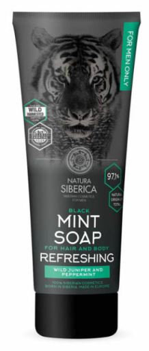 Natura Siberica Mint Soap for Hair and Body 200 ml