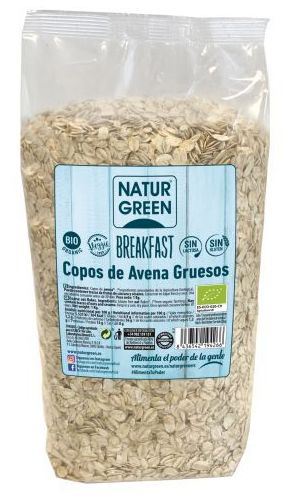 Naturgreen Thick Oat Flakes Gluten Free Bio 1 kg