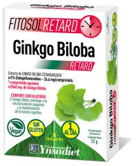 Ginkgo BilobaSitosol Retard 33 gr 30 Tablets