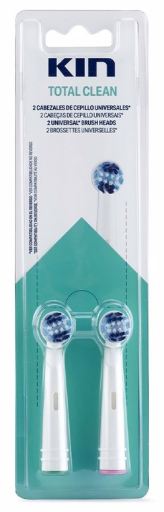Kin Clean Universal Electric Brush Head Replacement 2 Units