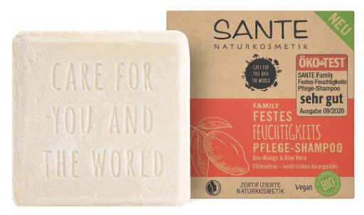 Sante Organic Mango & Aloe Vera Moisturizing Solid Shampoo 60 ml