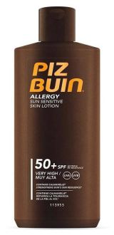 Piz Buin Solar Lotion for Sensitive Skin Spf50+ 400 ml