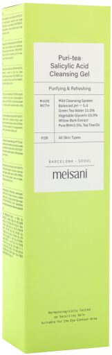Meisani Puri-Tea Salicylic Acid Cleansing Gel 150 ml