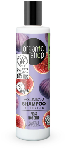 Organic Shop Hygro & Rosehip Volumizing Shampoo