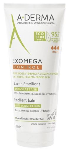A-DERMA Exomega Control Emollient Balm 200 ml
