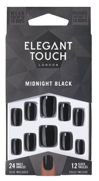 Elegant Touch Squoval False Nails 24 units