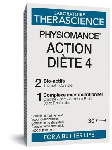 Physiomance Diet Action 4 30 Tablets
