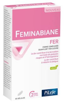 Pileje Feminabiane Iron 60 Capsules