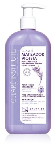 Clear&eacute; Institute Violet Matizing Shampoo 400 ml