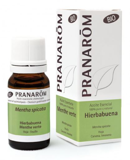Pranarom Organic Peppermint Essential Oil 10 ml