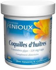 Fenioux Oyster Shell 320 mg 200 Capsules Fenioux Oyster Shell 320 mg 200 Capsules