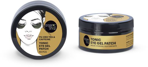 Organic Shop Pu-Erh Tea and Caffeine Toning Eye Patch 60 Units