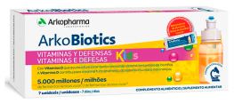 Arkopharma Arkobiotics Vitamins and Defenses for Children 7 vials