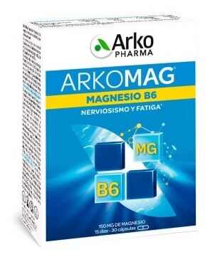 Arkopharma Arkovital Magnesium + Vitamin B6 30 Capsules