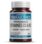 Physiomance Vitamin D3+K2 60 Capsules