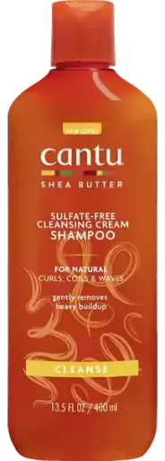 Cantu Curls, Coils & Waves Sulfate-Free Cleansing Cream Shampoo 400 ml