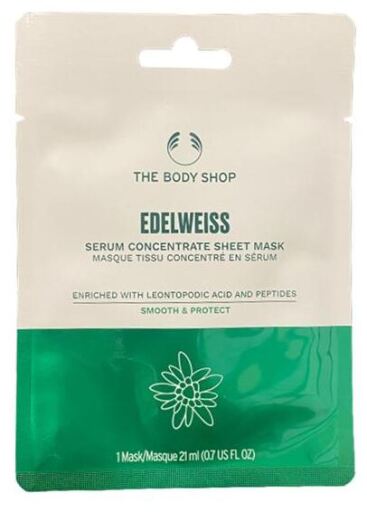 The Body Shop Edelweiss Serum Concentrated Sheet Mask 1 Unit