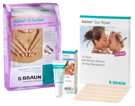 Askina C-Section Kit Caesarean Scars 2 pieces