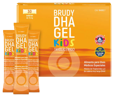Brudy Lab Dha Gel Kids 30 Sachets