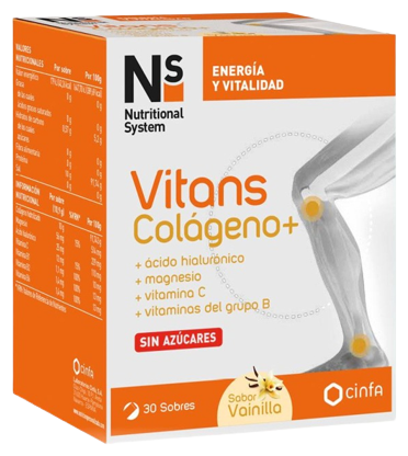 NS Vitans Collagen+ Vanilla 30 Sachets