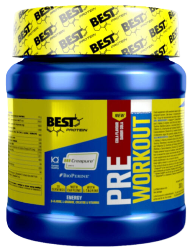 Best Protein Pre Workout Cola 300g
