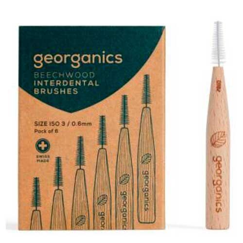 Georganics Beech Wood Interdental Brush 3