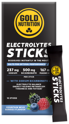 GoldNutrition Electrolytes Wild Berries 10 Sticks