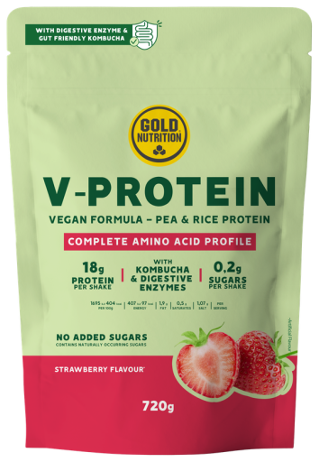 GoldNutrition V-Protein Strawberry 720 gr