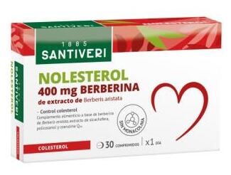 Santiveri Nolesterol Berberine 400 mg 30 Tablets