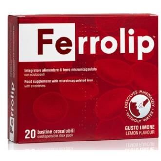 U.G.A. Nutraceuticals Ferrolip 20 Envelopes