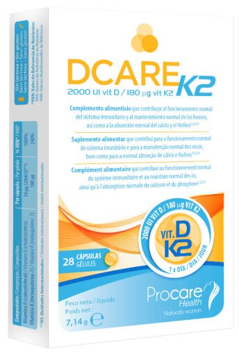 Prodeco Pharma Dcare K2 28 Capsules