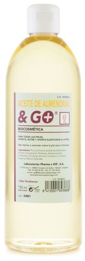 Pharma & Go Sweet Almond Oil & Go 750 ml