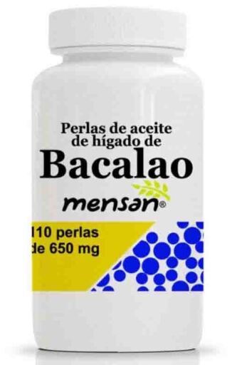 Mensan Cod Liver Oil 650 mg 110 Softgels